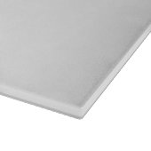 Geige und Rose Silber Schneidebrett (Ecke)