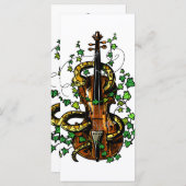 Geige und Schlange (Vorne/Hinten)