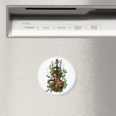 Geige und Schlange Magnet (In Situ (Geschirrspüler))