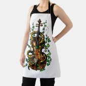 Geige und Schlange Schürze (InSitu)