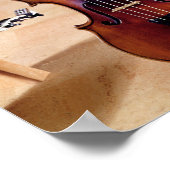 Geige, von Stradivari, Cremona, 1699 (Foto; Poster (Ecke)