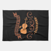 Geige - Zwangsstörung Geschirrtuch (Horizontal)