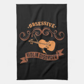 Geige - Zwangsstörung Geschirrtuch (Vertikal)