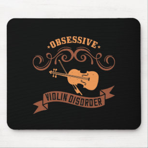 Geige - Zwangsstörung Mousepad