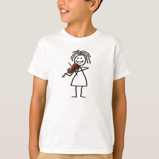 Geigen-KinderT - Shirt (Vorderseite)