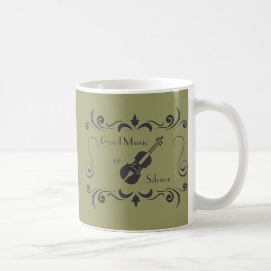 Geigen-Tasse Kaffeetasse (Rechts)