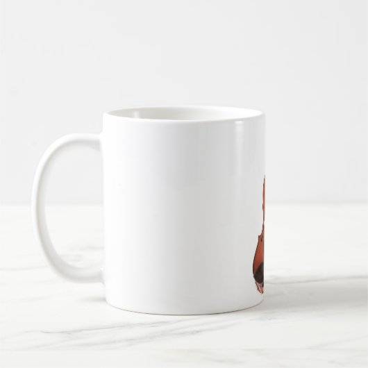 Geigen-Unhold-Tasse Kaffeetasse (Links)