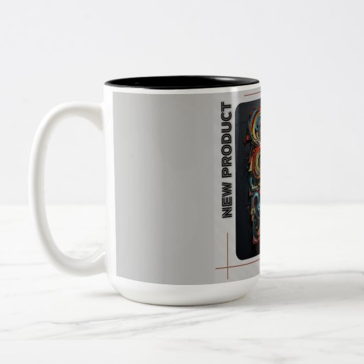 Geigenkunstschaffung Zweifarbige Tasse (Links)