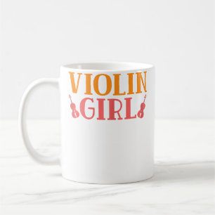 Geigenmädchen Musikerin Orchester Lehrerin Violini Kaffeetasse