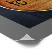 Geigenposter Poster (Ecke)