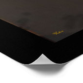 Geigenposter Poster (Ecke)