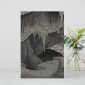 Geigenskelett Briefpapier (Stehend Vorderseite)