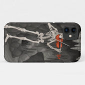 Geigenskelett Case-Mate iPhone Hülle (Rückseite (Horizontal))