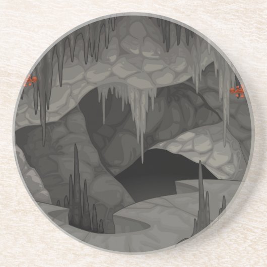 Geigenskelett Getränkeuntersetzer (Vorne)