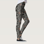 Geigenskelett Leggings (Rechts)