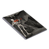 Geigenskelett Notizblock (Rechte Seite)