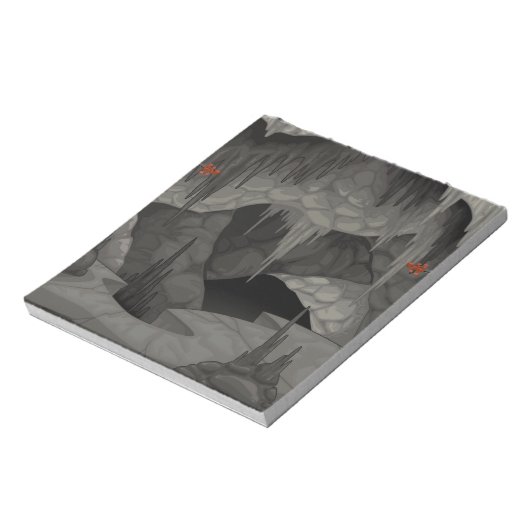 Geigenskelett Notizblock (Rotiert)