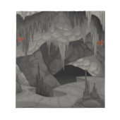 Geigenskelett Notizblock (Vorderseite)