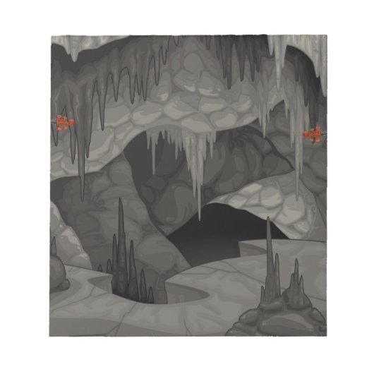 Geigenskelett Notizblock (Vorderseite)