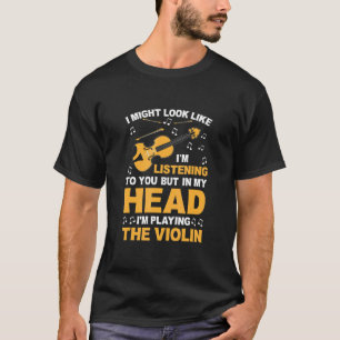 Geigenspieler Violinist Instrument T-Shirt