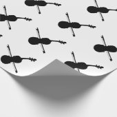 Geigenwaschpapier Geschenkpapier (Ecke)