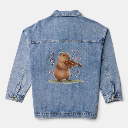 Geiger Capybara Jeansjacke (Rückseite)