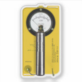 Geiger Counter CD V-700 Aufkleber (Vorderseite)