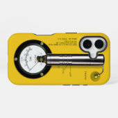 Geiger Counter CD V-700 iPhone 16 Hülle (Rückseite (Horizontal))