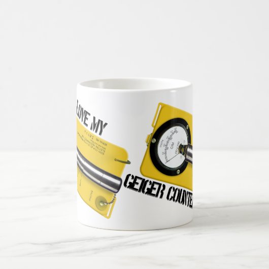 Geiger Counter - CDV-700-Tasse Kaffeetasse (Mittel)