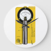 Geiger Counter Wall Clock - CDV 700 Große Wanduhr (Vorderseite)
