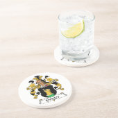 Geiger-Familienwappen Getränkeuntersetzer (Seite)