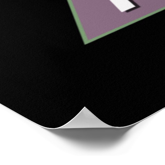 Geiger, ich werde das hier spielen poster (Ecke)