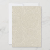 Geiger Tag der toten Hochzeit Einladung (Rückseite)