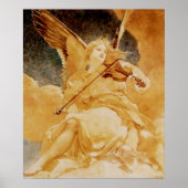 Geigerengel von Henri Pinta Poster (Vorne)