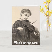 Geigerin Karte (Gelbe Blume)