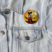 Geigermusikkatze Button (Beispiel)