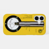 Geigerzähler CD V-700 iPhone 16 Hülle (Rückseite (Horizontal))