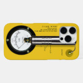 Geigerzähler CD V-700 iPhone Hülle (Rückseite (Horizontal))
