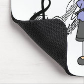 Geigespieler-Mauspad Mousepad (Ecke)