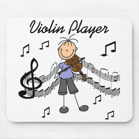 Geigespieler-Mauspad Mousepad (Vorne)