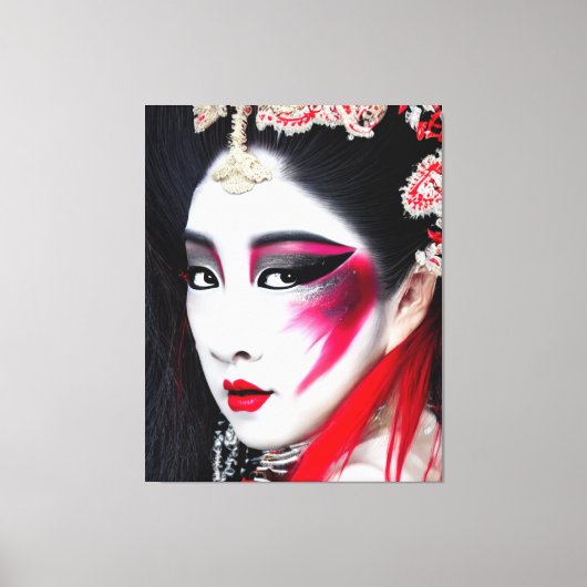 Geiko Canvas Print Leinwanddruck (Vorderseite)
