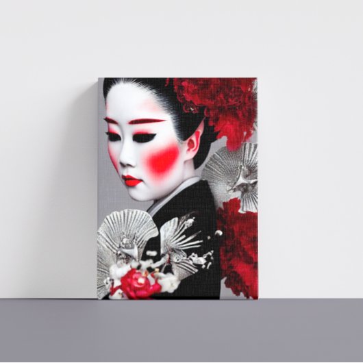Geiko Canvas Print Leinwanddruck