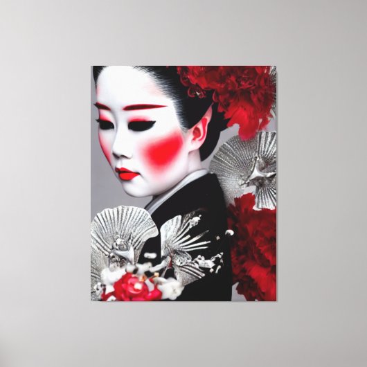Geiko Canvas Print Leinwanddruck (Vorderseite)