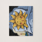 geile Sonne im Bett Puzzle (Vertikal)