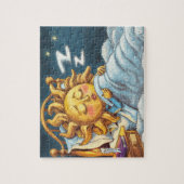 geile Sonne im Schlaf Puzzle (Vertikal)