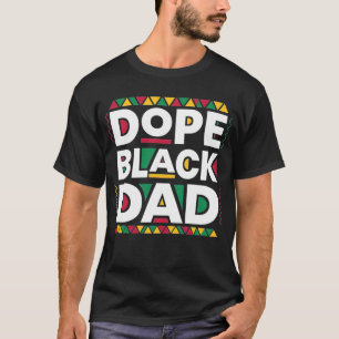 Geiler schwarzer Vater Vatertag Afroamerikaner T-Shirt