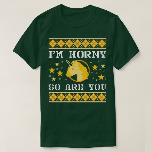 geiler Weihnachtspulli T-Shirt (Design vorne)