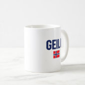 GEILO Norwegen Kaffeetasse (VorderseiteRechts)