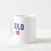 GEILO Norwegen Kaffeetasse (Vorderseite Links)