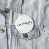 Geimpft bin ich okay button (Beispiel)